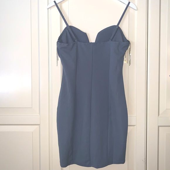 Rhinestone Fringe Dress - Picture 4 of 5